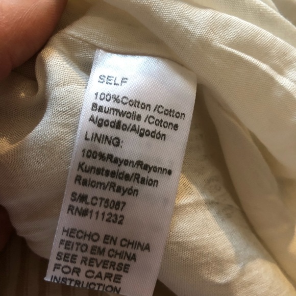 Lucca beige one shoulder top - Picture 8 of 8